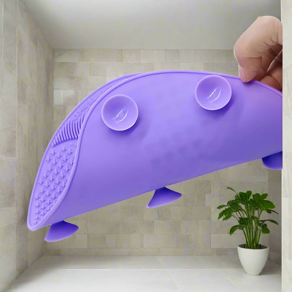 Nettoyant pour pinceau maquillage - MakeupBrushCleaner™ - Violet
